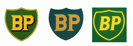 evolution of BP brand identity (source: pinterest.com)