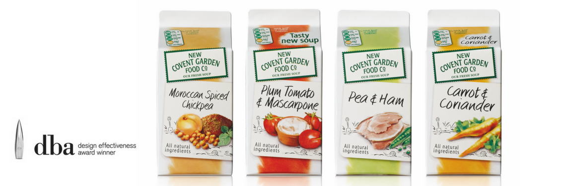 New Covent Garden Soup Branding And Packaging Design