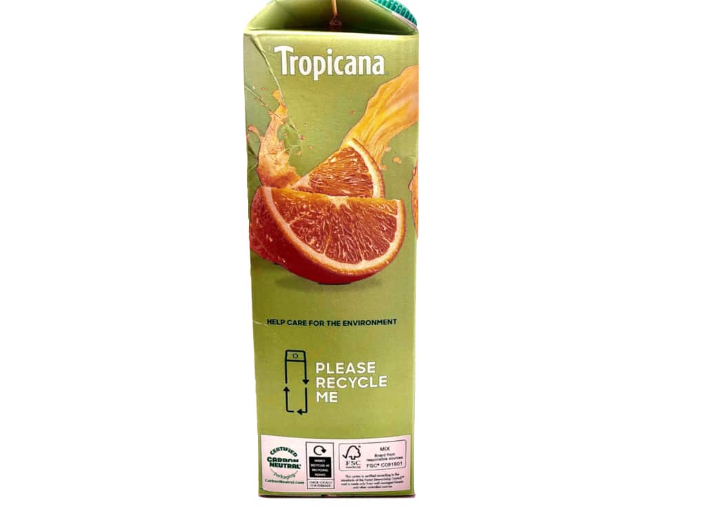 Tropicana Re-cycling call