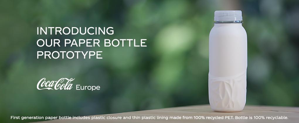 coca cola paper bottle prototype