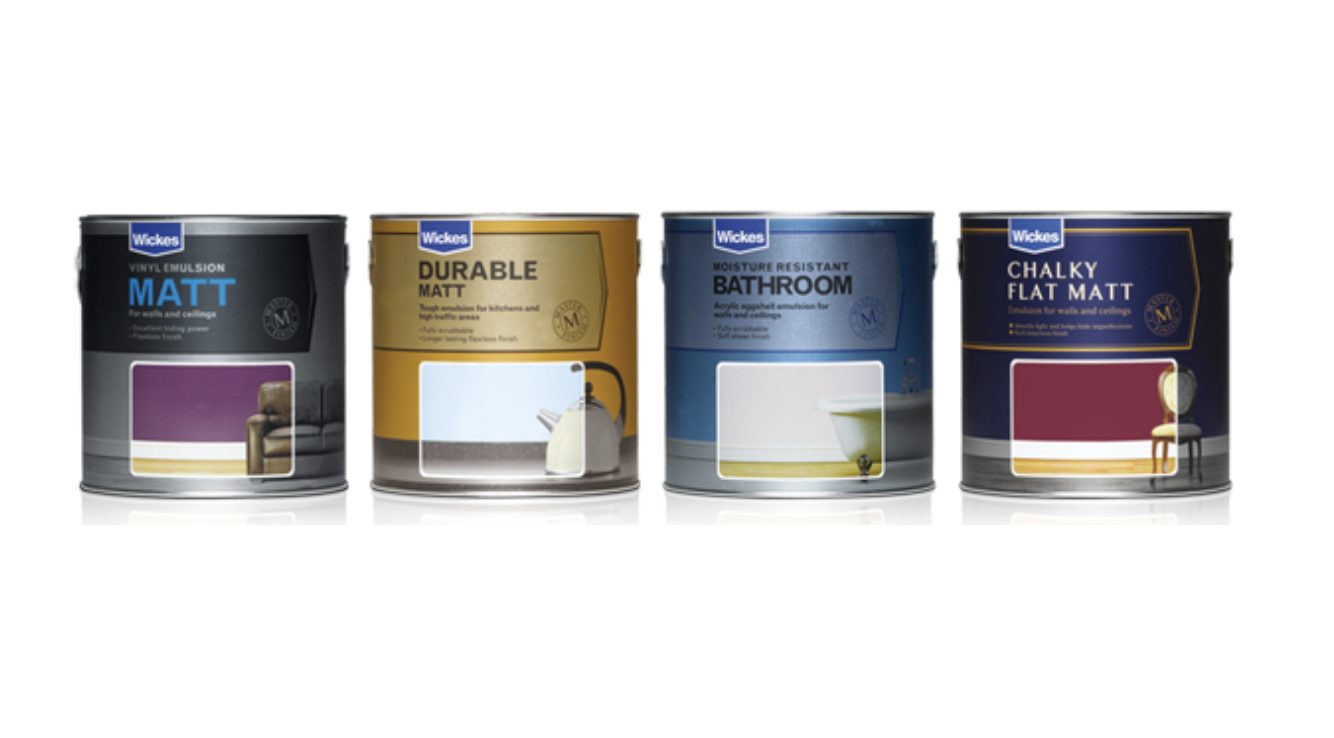 wickes paint range